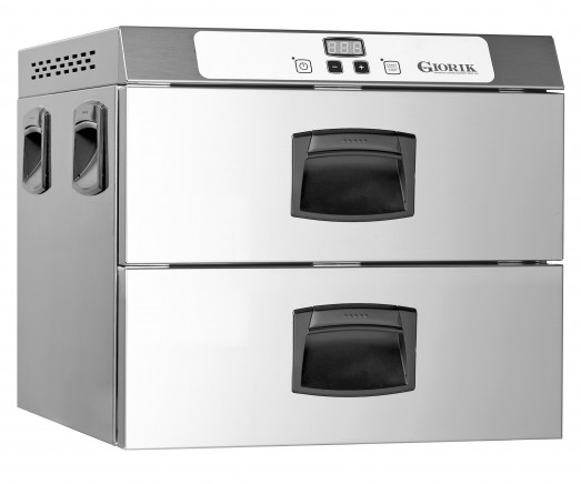 Giorik GMC2E 2 x 1/1gn Counter top drawer warmer