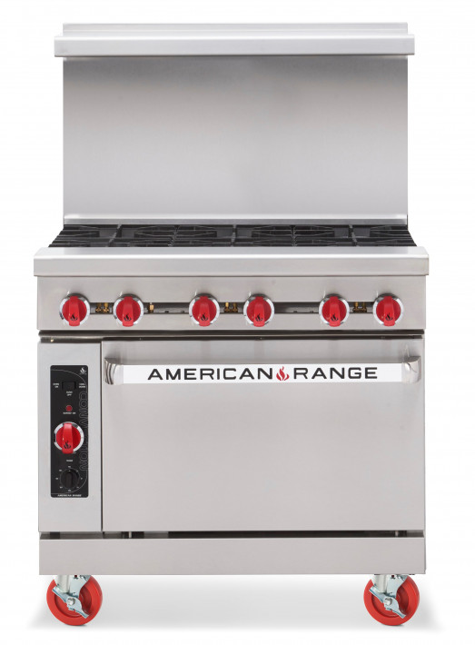 American Range AR6 - 6 Burner Range