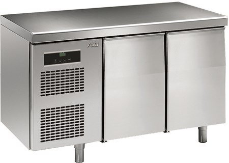 Sagi KIGAM 2 door refrigerated counter - 1/1gn size