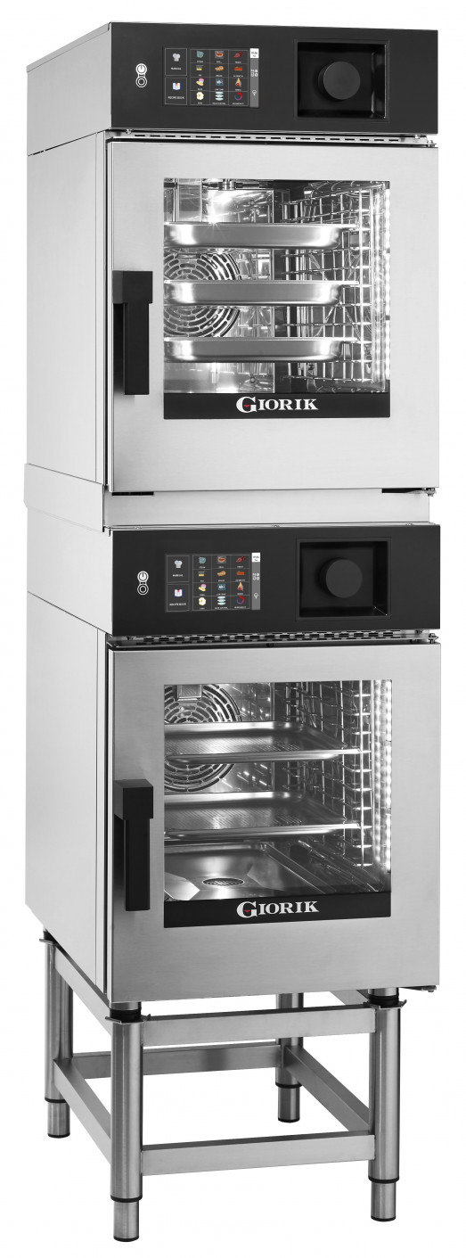 Giorik TSB06200 -  Low level stand for 2 x 6 Elec'  Evolution ovens - 275mmh