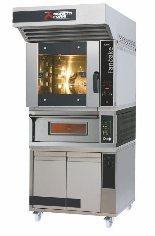 Moretti Forni F50E+ IDM60.60 (Comp B+P1/L) Electric deck oven + convection oven