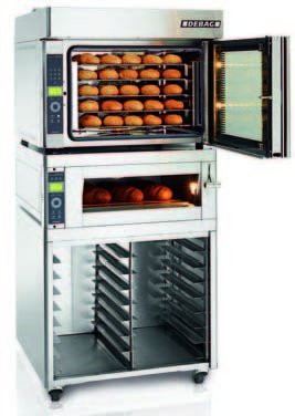 Debag Helios 4060 + Dila 5 Combination - Electric Bakery deck oven + Convection oven