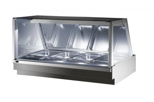 Ubert CUBE DKTCU Countertop or Floorstanding Serve over refrigerated display