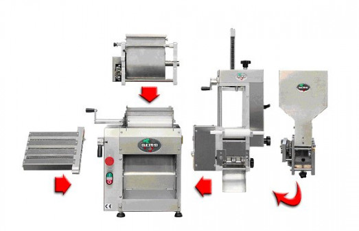 Italgi Modula Dough Sheeter C200 - multiplexible pasta maker