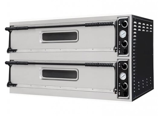 Prisma XL22LEU  Slimline twin deck electric pizza oven - 4 x 16" Pizzas