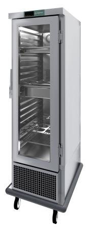 Emainox 8110123 - 19 x 1/1gn Slimline Mobile Refrigerated holding cabinet with glass door