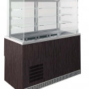 Emainox Self Supreme 8087393 - 3 Shelves + 5 x 1/1gn Refrigerated Grab & Go display with dolewell