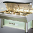 Ubert Gourmetline DKTG Countertop or Floorstanding Serve over refrigerated display