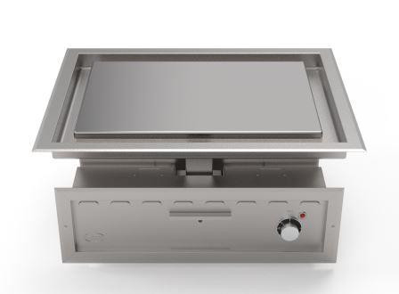 Mirror ME60 DI Drop In Electric Chrome Griddle/Plancha