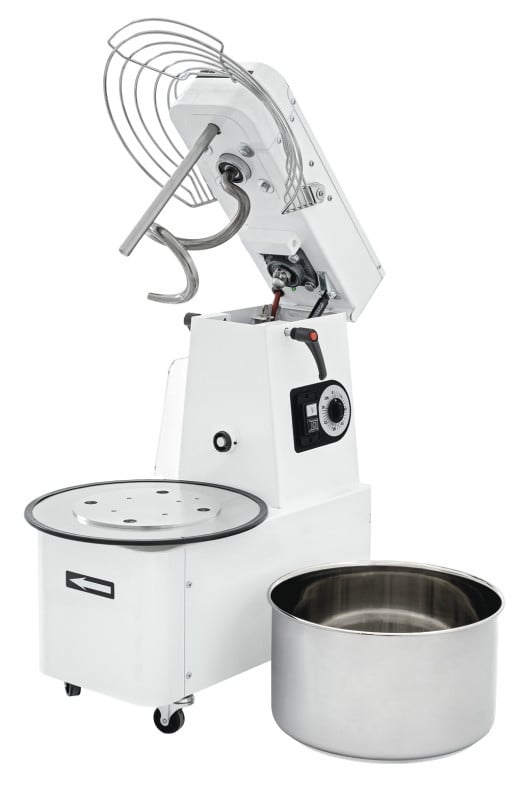 IRV30 - 32 litre Variable Speed spiral mixer with raising head & removable bowl