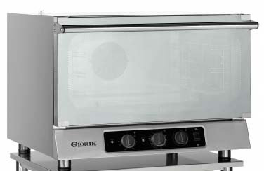 Giorik MR321-EU 3 rack electric convection oven with humidity & 2 speed control