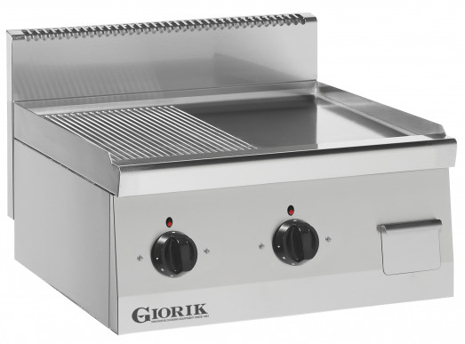 Giorik Snack 60 LGE6921X Slimline Electric griddle - 1/2 Ribbed 1/2 Smooth