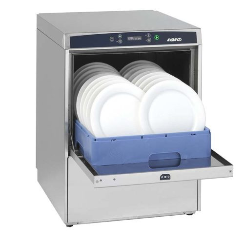 Aristarco AS45.30EPRSSD/WS - 14 Plate Undercounter Dishwasher  with Inbuilt water softener 450 x 450mm Basket