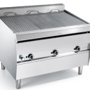 Arris Grillvapor GV1219 gas radiant chargrill with Plumberd In water tray system