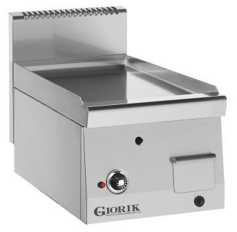 Giorik Snack 60 LGG4900X Slimline Gas griddle - smooth plate