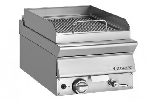 Giorik 70 Top GL72TV Gas radiant chargrill with water tray