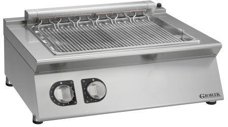 Giorik 70 Top GL74TE Electric radiant chargrill with water tray