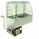 Emainox Elegance 8047201  3 x 1/1gn Grab & Go Drop In 3 Tier Refrigerated display + Dolewell base