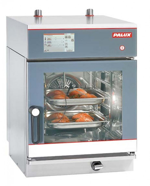 Palux Slimline 623BSL-W - 6 x 2/3gn electric combi oven with wash system