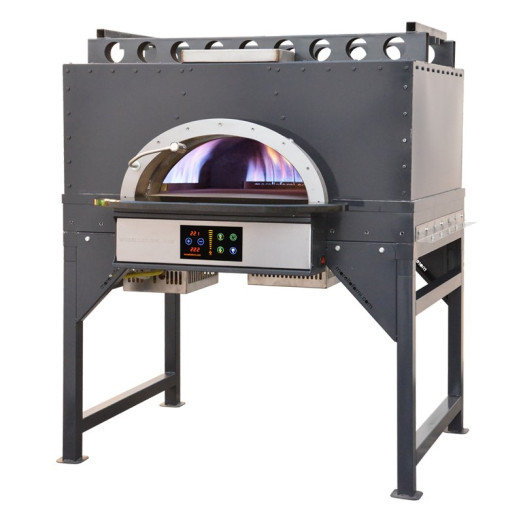 Morello Forni Quadro 85G -  Gas dome oven to be built in - static deck 4 x 300mm pizzas