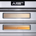 Moretti IDD105.105  Twin deck electric pizza oven - 18 x 12" Pizzas with Electronic controls