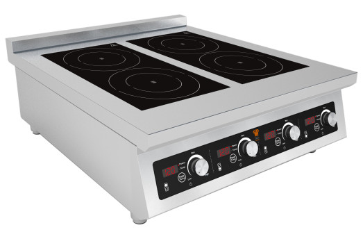 Chefsrange BE70IH4-5  70 Line  Counter top 4 Ring Induction hob - 4 x 5kw power