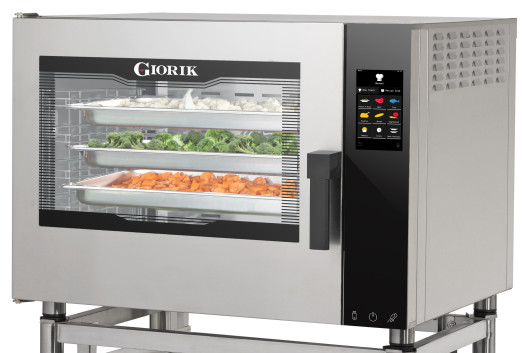 Giorik Movair NMTG5W-R 5 rack Gas Combi/Bake off oven with wash system
